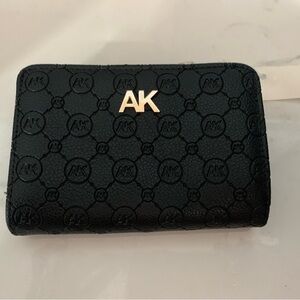 NWT AK Black Wallet